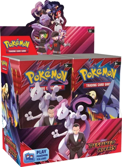 Booster box sellada de Pokémon TCG Destined Rivals